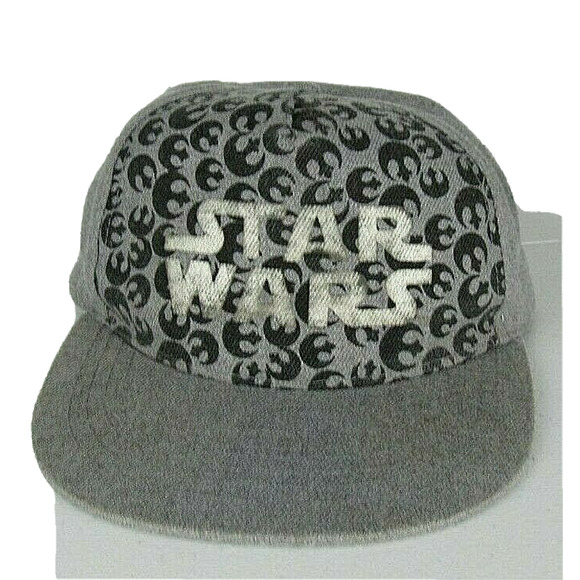 Star Wars Rebel Alliance Hat Snapback Size Adjustable Brim Art Logo - Picture 1 of 11